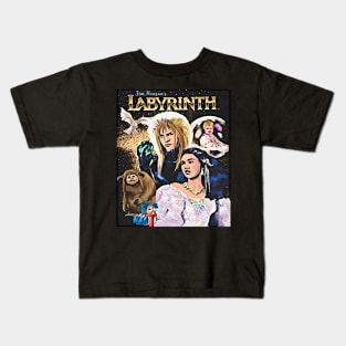 The Labyrinth Fantastic Fantasy Kids T-Shirt